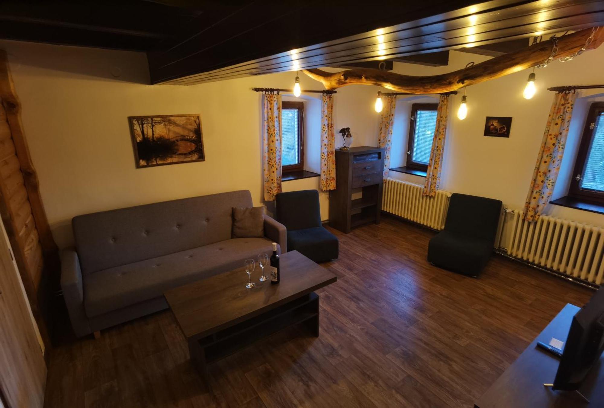 Mlyn Tatry Lägenhet Veľký Slavkov Rum bild